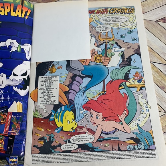 The Little Mermaid Comic Book, Disney - Picture 2 of 4